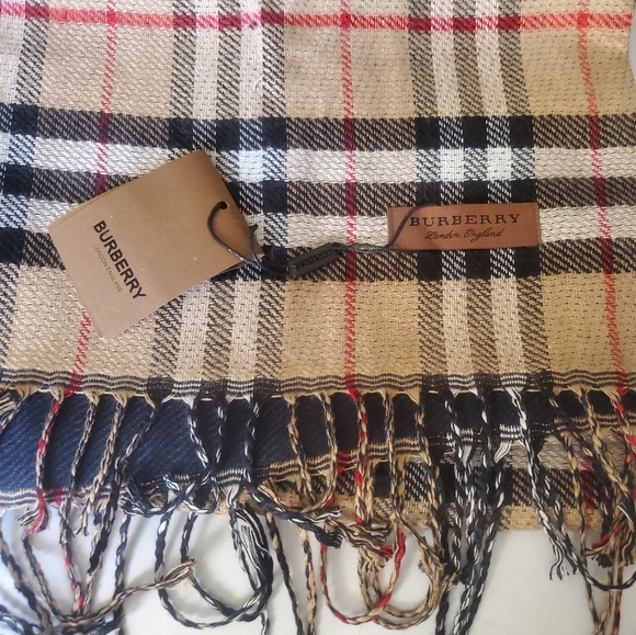Burberry Nova Check Reversible Scarf - Picture 1 of 3